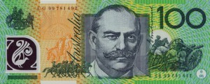 Австралийский доллар100р