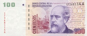 Аргентинские песо100а