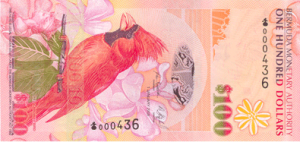Бермудский доллар 100а