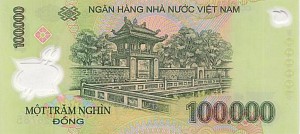 Вьетнамский донг100000р