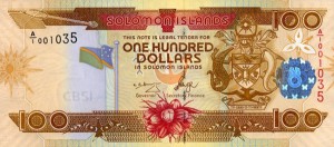 Доллар Соломоновых Островов 100а