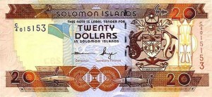 Доллар Соломоновых Островов 20а