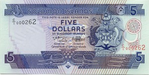 Доллар Соломоновых Островов 5а