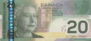 Канадский доллар20а