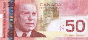 Канадский доллар50а