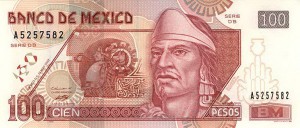 Мексиканское песо100а