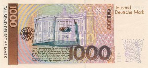 Немецкая марка1000р