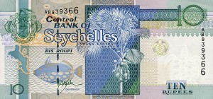 Сейшельская рупия 10а