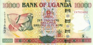 Угандийский шиллинг 10000а