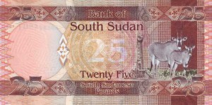 Южносуданский фунт25р