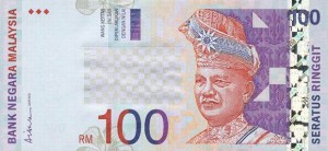 малазийский ринггит 100а