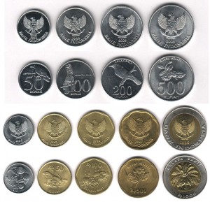 монеты индонезийск рупия