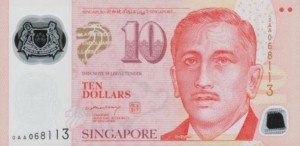 сингапурский доллар 10а