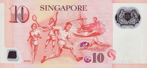 сингапурский доллар 10p