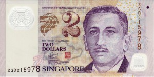 сингапурский доллар 2а