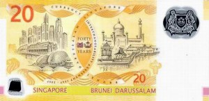 сингапурский доллар 20p