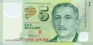сингапурский доллар 5а