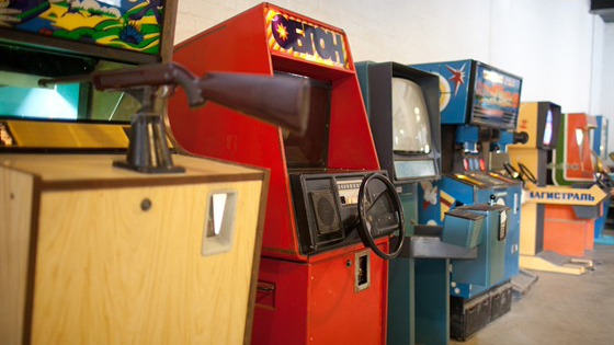старый игровой автомат