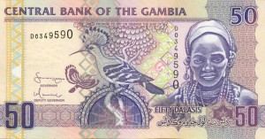 Гамбийский даласи 50а