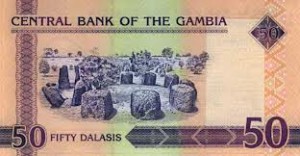 Гамбийский даласи 50р