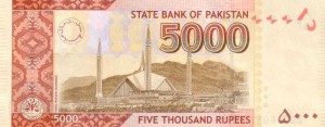 Пакистанская рупия 5000р