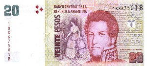 Аргентинские песо20а