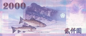 Новый тайваньский доллар 2000р