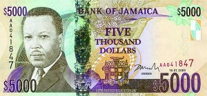 Ямайский доллар5000а