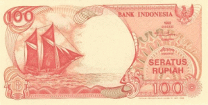 индонезийская рупия 100а