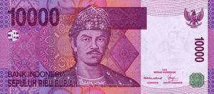 индонезийская рупия 10000а