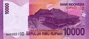 индонезийская рупия 10000р