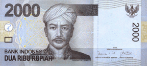 индонезийская рупия 2000а