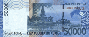 индонезийская рупия 50000р