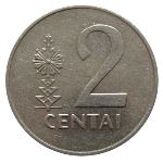 литовский цент 2а