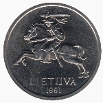 литовский цент 200р
