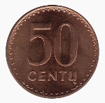 литовский цент 50а