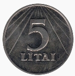 литовский цент 500а