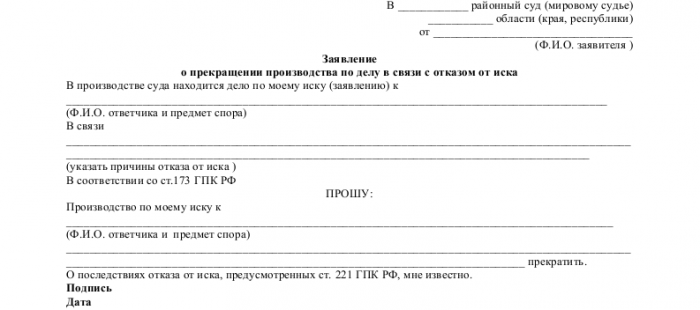 Отказ от дополнительной работы образец заявления