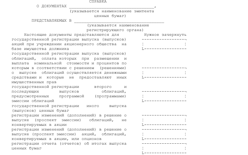 Справка об оплате уставного капитала образец