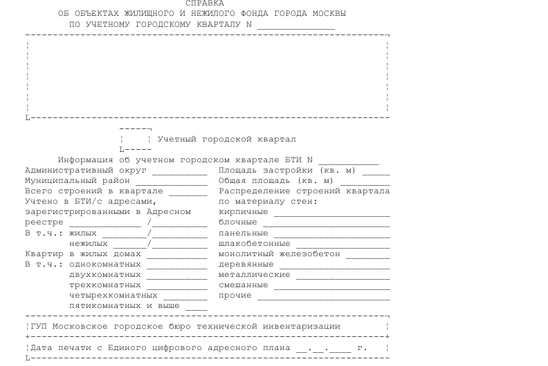 Справка о принадлежности объекта недвижимости бти образец